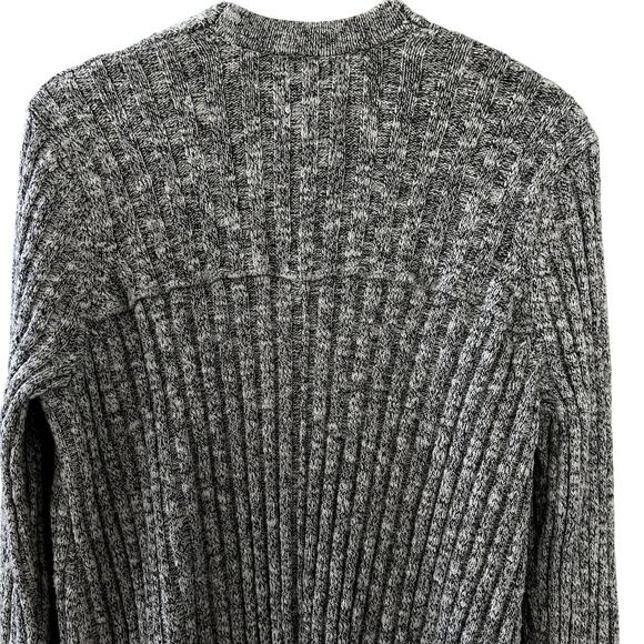 Hollister Y2K Cardigan Heathered Gray Open Front Sz. Large Casual Casual - Picture 5 of 10